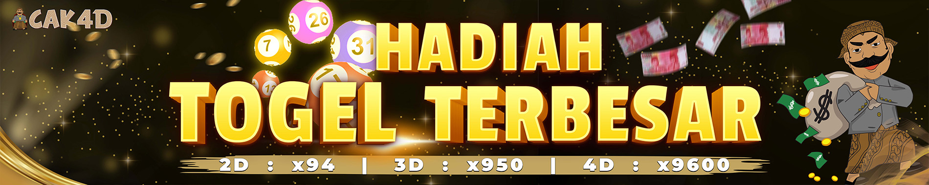 Hadiah Togel Terbesar No Diskon CAK4D